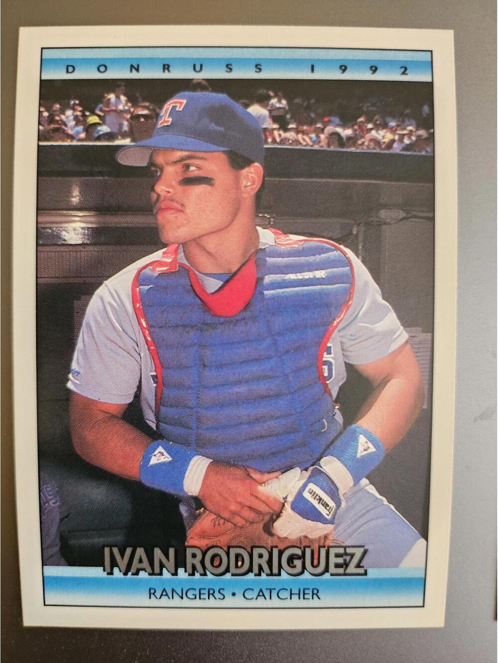 1992 Donruss #289 Ivan Rodriguez Texas Rangers HOF
